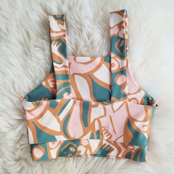 NEW Anthropologie | Ani figure print workout top - Picture 7 of 12